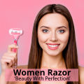 WBM Beauty Razor - 2Pcs Bikini Trimmer for Women - 4 Blades Body Razor | Razor for Smooth Skin. 