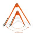 45cm/75cm Wood Tool Marking Scribing Carpenter Scribe Compass Scribe Circular Pencil Drawing Compasses Pencil Compass. 