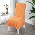Wooden chair cover plus sponge hotel stool cover universal dining table chair cushion back one four seasons universal thickened seat. 