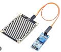water moister Rain Detection sensor module Sensitivity adjustment via potentiometer. 