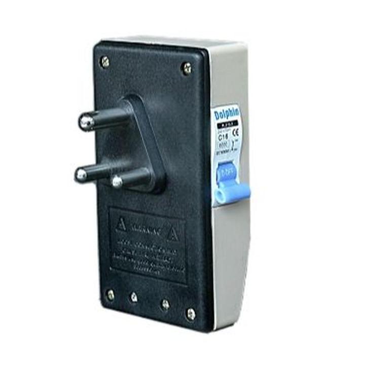 AC Power Plug With Trip Circuit Breaker Voltage Breaker Electrical Air Conditioner Fridge Freezer