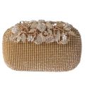 New 2024 Luxury Diamond Gold Stylish Hot Sale New Trend Luxury Rhinestone Party Wedding Evening Dress Women Clutch Bag Evening Bags. 