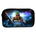 New Prints ROBLOX blox fruits DIY pencil case Game peripherals stationery bag Cartoon storage bag. 