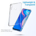 Huawei Y9 Prime 2019 Soft Silicone TPU Transparent Back Cover With Camera Protection. 