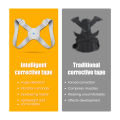 Smart Sensor Corrector- Intelligent Sensor Vibration Posture Corrector with Smart Sensor Vibration Reminder - Adjustable Belt Strap Providing Pain Relief For Neck Back Shoulders - Corrector for Man - Posture Corrector For Men and Women. 