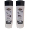 Ronica Super Growth Hair Protein with Keratin, Biotin, and Collagen reduces hair fall, boosts new growth, and adds volume. This 2-piece formula deeply nourishes the scalp, strengthens roots, repairs damage, and leaves all hair types fuller, shinier, and h. 