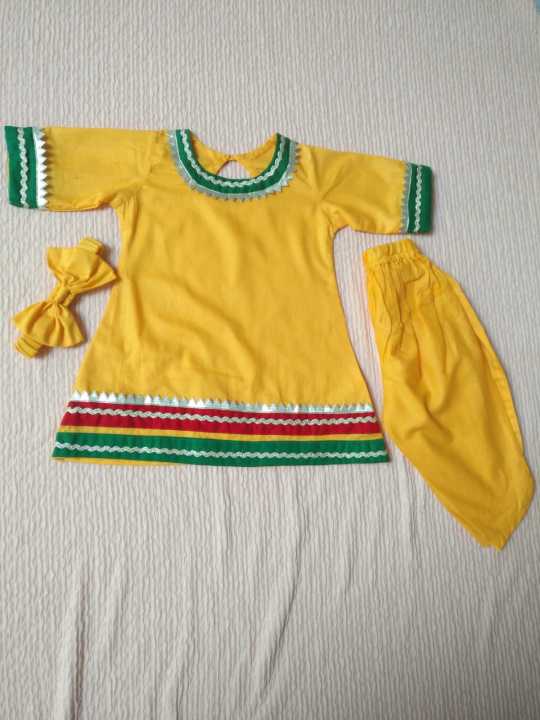 cotton%20baby%20girl%20dress%20set%20for%20newborns%203peice%20suit%20-%20Image%202