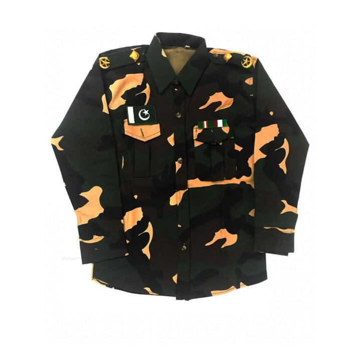 Army dress costume for kids uniform PAK ARMY (3-16 yrs)