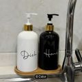 Hand wash and Dish wash Empty Bottles With pump for Kitchen Counter. 