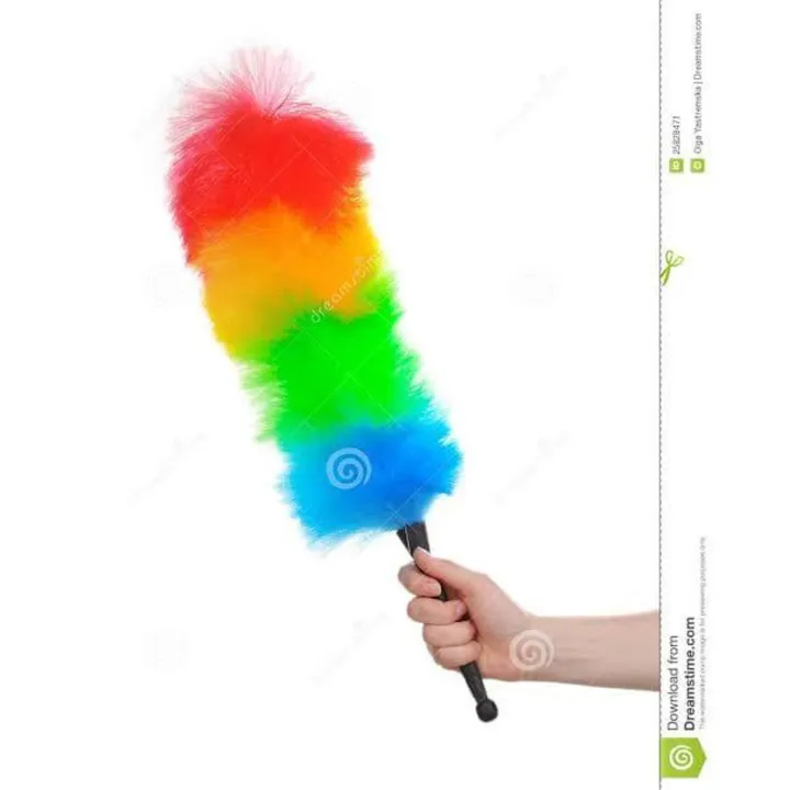 High Quality Long Soft Magic Feather Duster Colorful Cleaning Dust Dusters - Multi Color