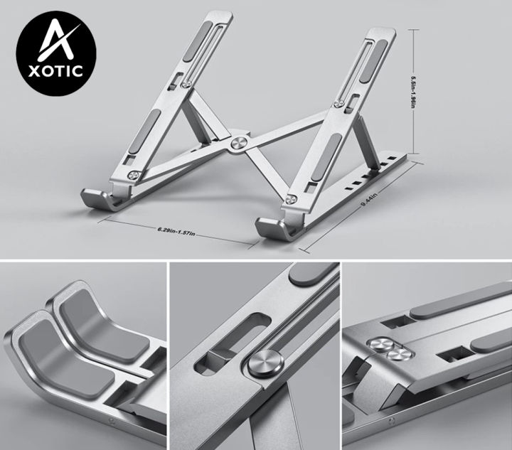 %5BAxotic%5D%20Metal%20Laptop%20Stand%20%7C%20Portable%20Aluminum%20Folding%20Adjustable%20Laptop%20Stand%20-%20Compatible%20with%20all%20sizes%20of%20Laptop%20-%20Image%203