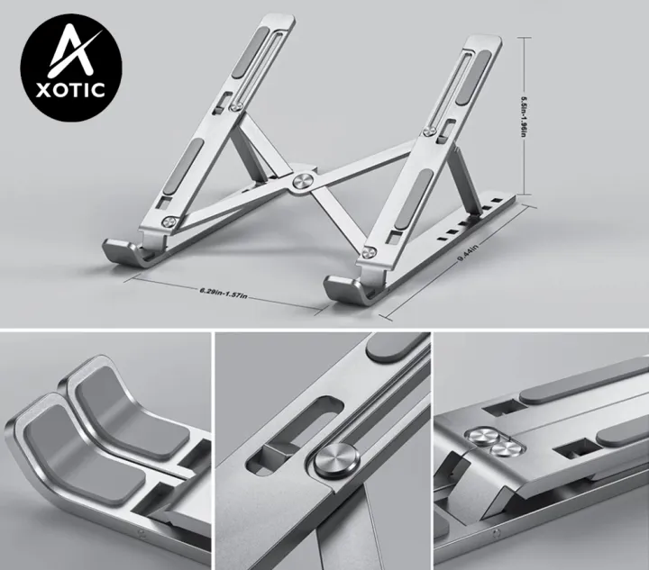 %5BAxotic%5D%20Metal%20Laptop%20Stand%20%7C%20Portable%20Aluminum%20Folding%20Adjustable%20Laptop%20Stand%20-%20Compatible%20with%20all%20sizes%20of%20Laptop%20-%20Image%203
