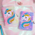 Unicorn Diary for Girls with Lock and Keys, Unicorn Journal, Magic Unicorn Notebook for Kids and Adults, Plush Secret Diary Lined Notebook. 