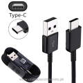 Samsung Type C data Cable - High Speed charging and data transfer type C port cable - black color. 