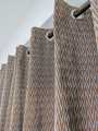 Export Leather Double sided heavy fabric curtains (1 Curtain). 