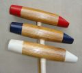 Geoffrey  4 Mallets  Root Cane Professional Game Polo Mallets Sticks } Tapered 4/5 knots. 