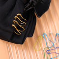 100Pcs Metal Pins Calabash Gourd Pear Shape Safety Metal Clips Knitting Stitch Marker Tag Hangtag Pins Fastener Craft DIY. 