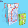 Mama Love 3 Shelves Folding Wardrobe Almari For Kids - BD-F023. 