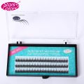120 Bundles/Box Natural Fan Eyelashes High Quality Fish Tail Silk False Eye Lashes C Curl Dovetail Fly Eyelash Extension Makeup. 