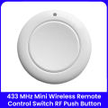 1 CH RF Remote Round Type Button Shape for Smart Devices – Wireless Control for Home Automation, Compatible with Tuya Smart Devices, Easy Setup and Reliable Performance. 