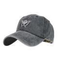 【LuckyBabyFans Store】Washed Wave Dad Hat Shaka Sign Waves Baseball Cap for Women Men Fashion Cotton Snapback Hip Hop Cap Spring Visor. 