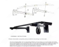 Body Press Wall mounted Pull up Bar/ Chin Up Rod - 3 Grips Heavy Duty Pull Up and Chin Up Bar for Home Exercise Fully Steel with Rubber Handles. 