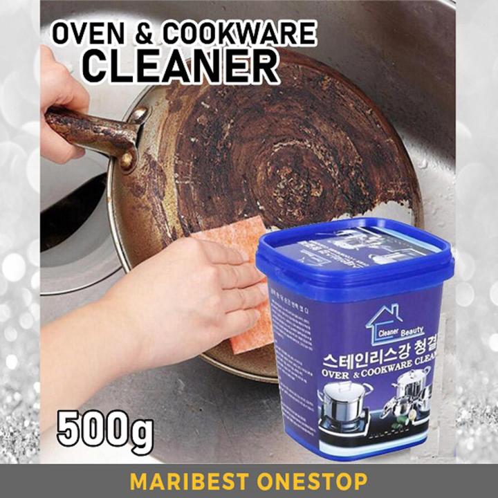 POWERFUL STAINLESS STEEL COOKWARE CLEANING PASTE HOUSEHOLD KITCHEN CLEANER WASHING POT BOTTOM SCALE STRONG CREAM DETERGENT