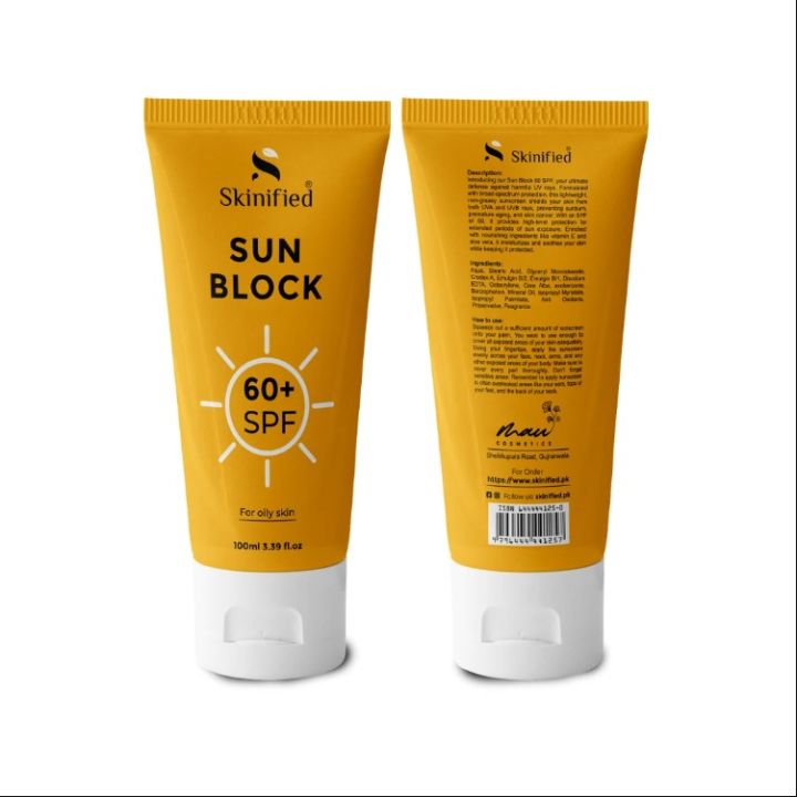 Skinified%20Sun%20Block%20For%20Dry%20Skin%2060+%20SPF%20-%20Free%20From%20white%20Caste%20-%20Can%20Be%20Used%20As%20Primer%20-%20Prevents%20From%20Harmful%20UVA%20&%20UVB%20Rays%20-%20Broad%20Spectrum%20UV%20Protection%20100ML%20-%20Image%203