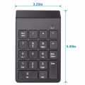 Wireless 2.4G Mini USB 18 Keys Number Pad Numeric Keypad Keyboard For PC Laptop. 