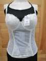 Women White Lace Corsets Bras Top Corsets and Waist Crop Bra Top With Removable Straps Sexy Lingerie. 