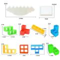 Techmanistan Tetra Tower Stacking Blocks Balance Game - Tetra Tower Game, Russian Building Blocks Game Stacking Game. 