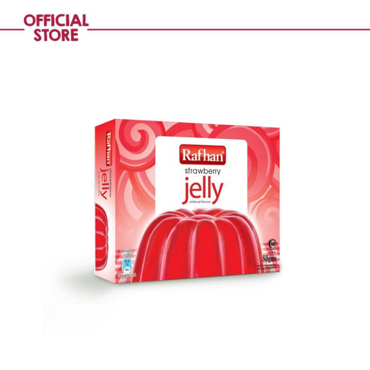 Rafhan Dessert Strawberry Jelly - 80G