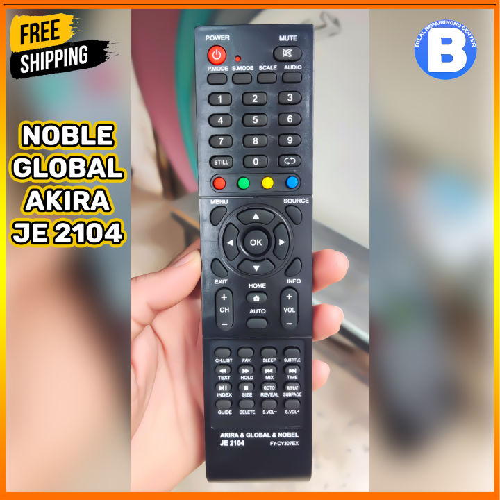 Nobel LED Universal Remote | This Remote Match With All Nobel Global & Akira LED
