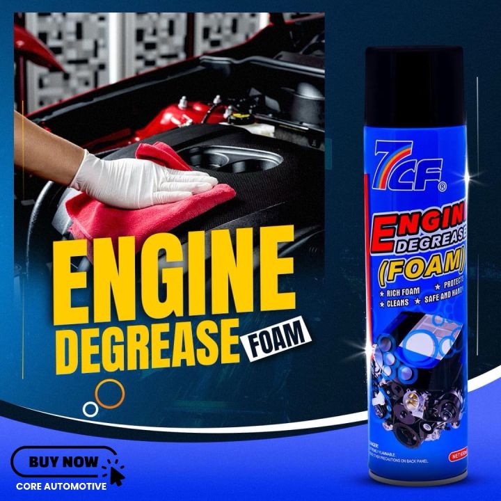 7cf Engine Cleaner - 650ml Heavy duty Foamy Engine Degreaser