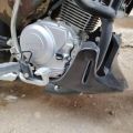 Engine Guard Engine Cover Mudguard With Fitting for All Bikes, YBR, YBR G, CB150f, GD150, GS150, CD70, CG125 And All Chinese Makes, Engine guard with fitting. 