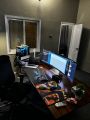 Professional Customized 60 Inches ( 5 Feet ) Large Computer Table - Office Work Table - Branded Writing Study Desk - Gaming Table - Sketching - Black Base Metal Frame - Laptop - Headphones Holder - Proper Wires Management - High Quality. 