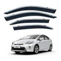 TOYOTA PRIUS ORIGINAL WINDOW VISOR  AIRPRESS  WITH CHROME. 