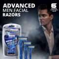 𝐖𝐁𝐌 Ultra Shaving Razors For Men Super 6 Blades. 