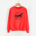 NASA Crew Neck Full Sleeves Printed Sweatshirts For Both Girls/Boys. 
