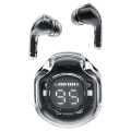 EARBUDS AIR 31 / AIR 39 AIRPODS WIRELESS EARBUDS WITH CRYSTAL TRANSPARENT CASE WITH TYPE C CHARGING-EARBUDS BLUETOOTH 5.3 - NEW MODEL AIR 31 / AIR 39. 