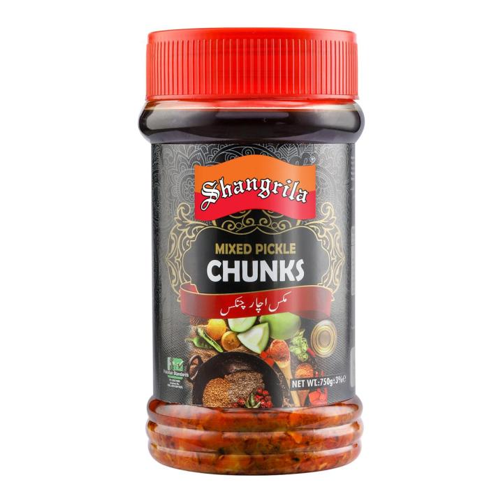 Shangrila Mixed Pickle Chunks 750gm PET