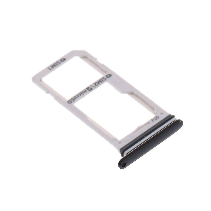 Samsung Galaxy S8 Dual SIM Tray Black SIM Slot Holder Original Replacement Part