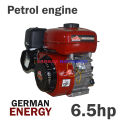 GERMAN ENERGY GASOLINE PETROL ENGINE 6.5 HP, GE 210. 