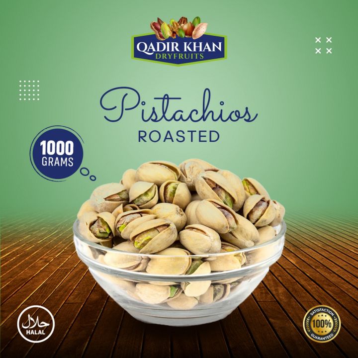 Ishaq Shell Pistachios Special Salted Pista Ishaq Gold with Shell (Dry Fruit) 1KG ...