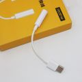 Realme USB Type C to 3.5mm Earphone Jack AUX Audio Headphone Cable Adapter For Real me 50 X50 X50M X50T Q2 pro X7 pro V15 Mi 10. 
