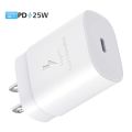 Original 25W Super Fast Charger PD Quick Charging | Super Fast Charger with Dual Type C Cable | Compatible 25W Samsung Charger | 25W PD Travel Adapter with Type C to Type C Cable | 25W PD Super Fast Charging Adapter Compatible for Samsung Galaxy Devices. 