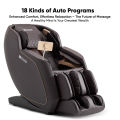 JC Buckman RejuvenateUs 3D Massage Chair with 18 Auto Programs and SL Shaped Track. 