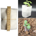 100Pcs/Pack Seedling Plants Nursery Bags Fabric Eco-Friendly Growing Planting Bags. 