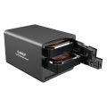 Orico NS200RU3 2-Bay USB Hard Drive Enclosure w. Raid - USB3.0, Black. 