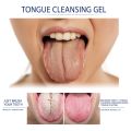 EELHOE 50g Tongue Cleaning Gel with Brush Oral Care Removal Odor Health Fresh Breath Dental Hygiene Care Coating Cleaning Kit. 